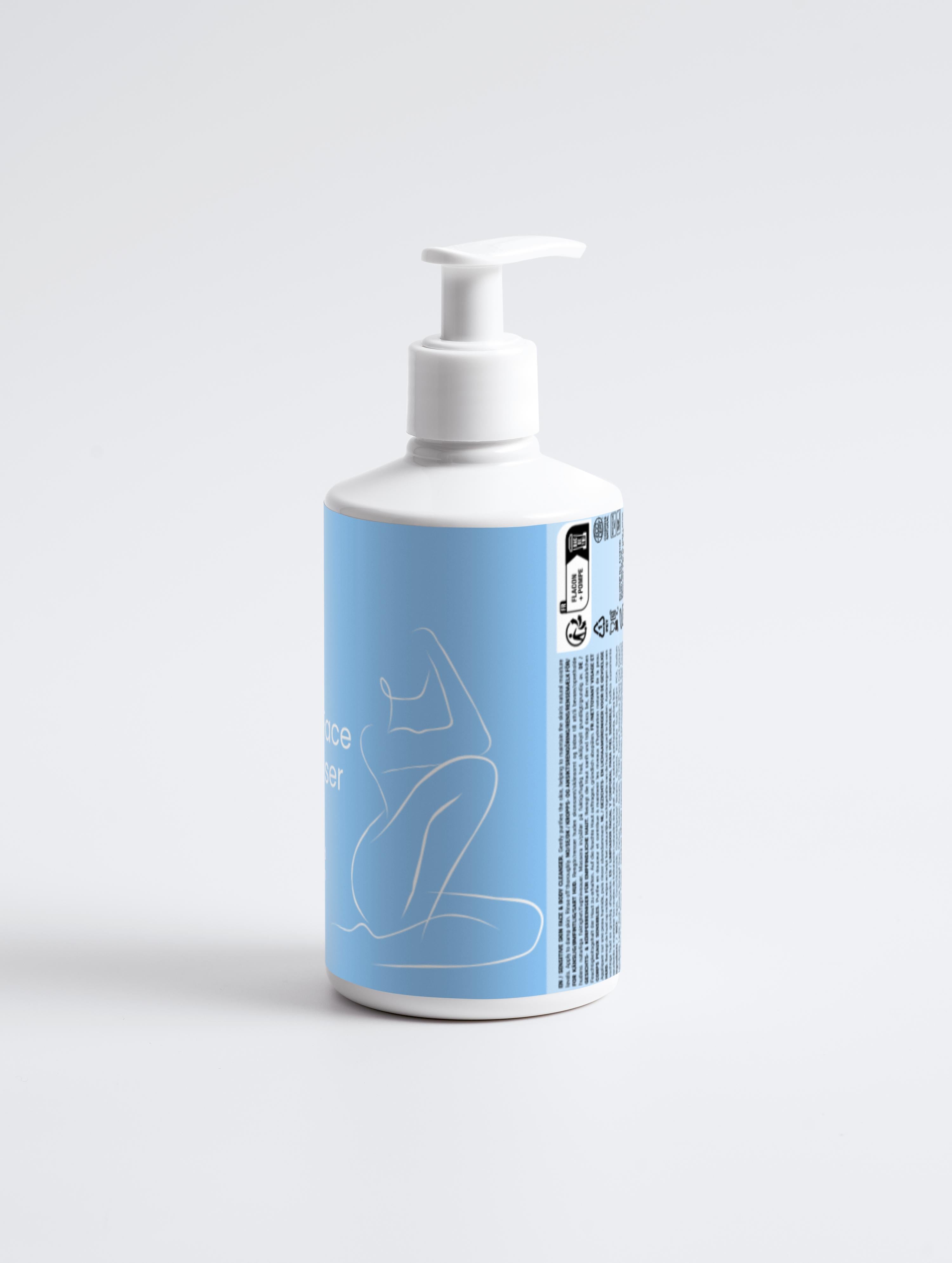 Nettoyant Visage et Corps Peaux Sensibles / Sensitive Skin Face & Body Cleanser