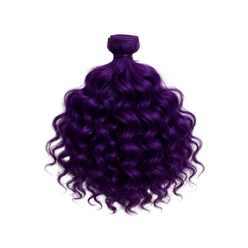Extensions frisées Purple Reign
