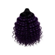 Extensions frisées Purple Smoke