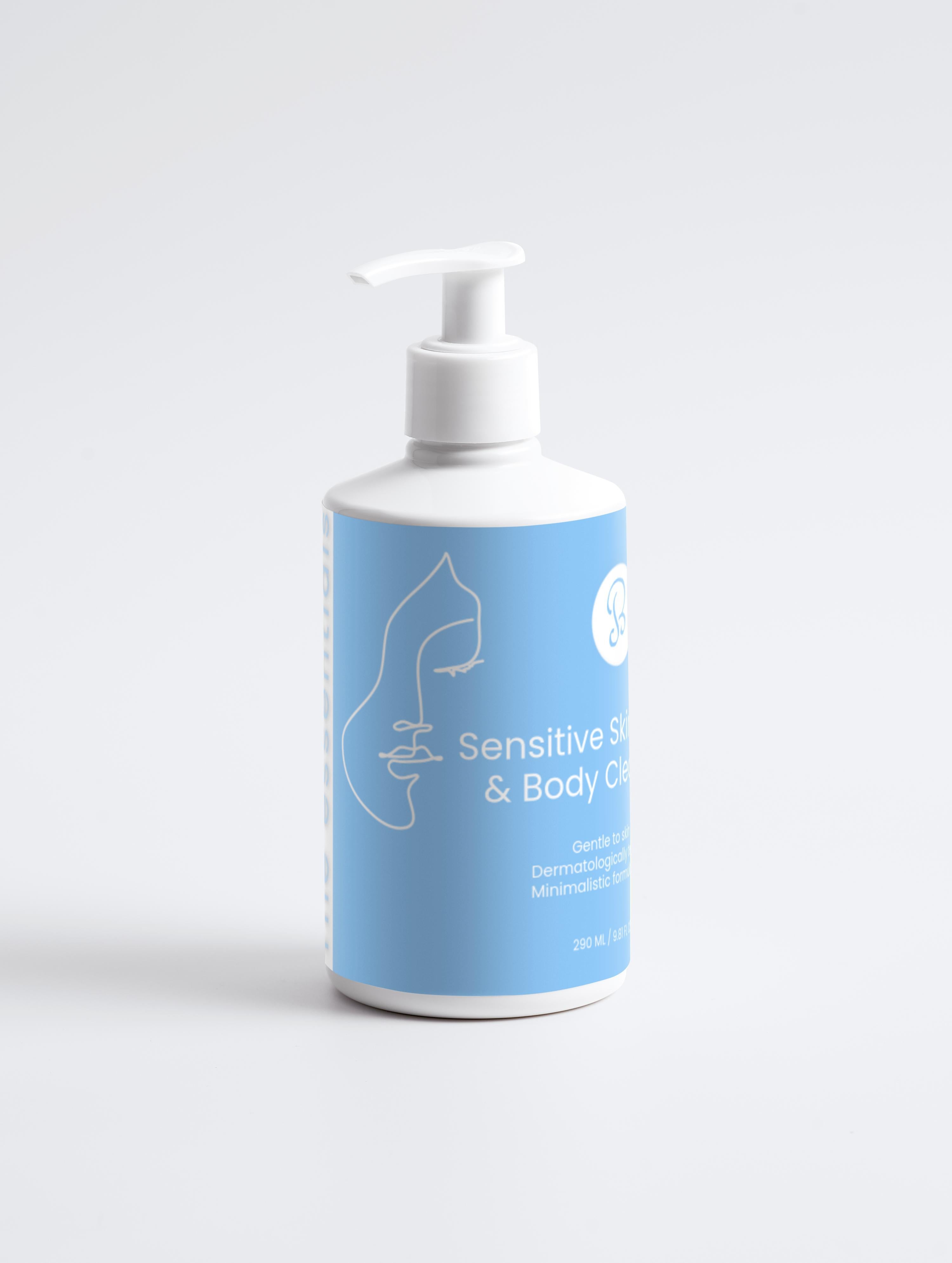 Nettoyant Visage et Corps Peaux Sensibles / Sensitive Skin Face & Body Cleanser
