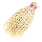 Tissage en lot de cheveux humains malaisiens bouclés Deep Wave 613