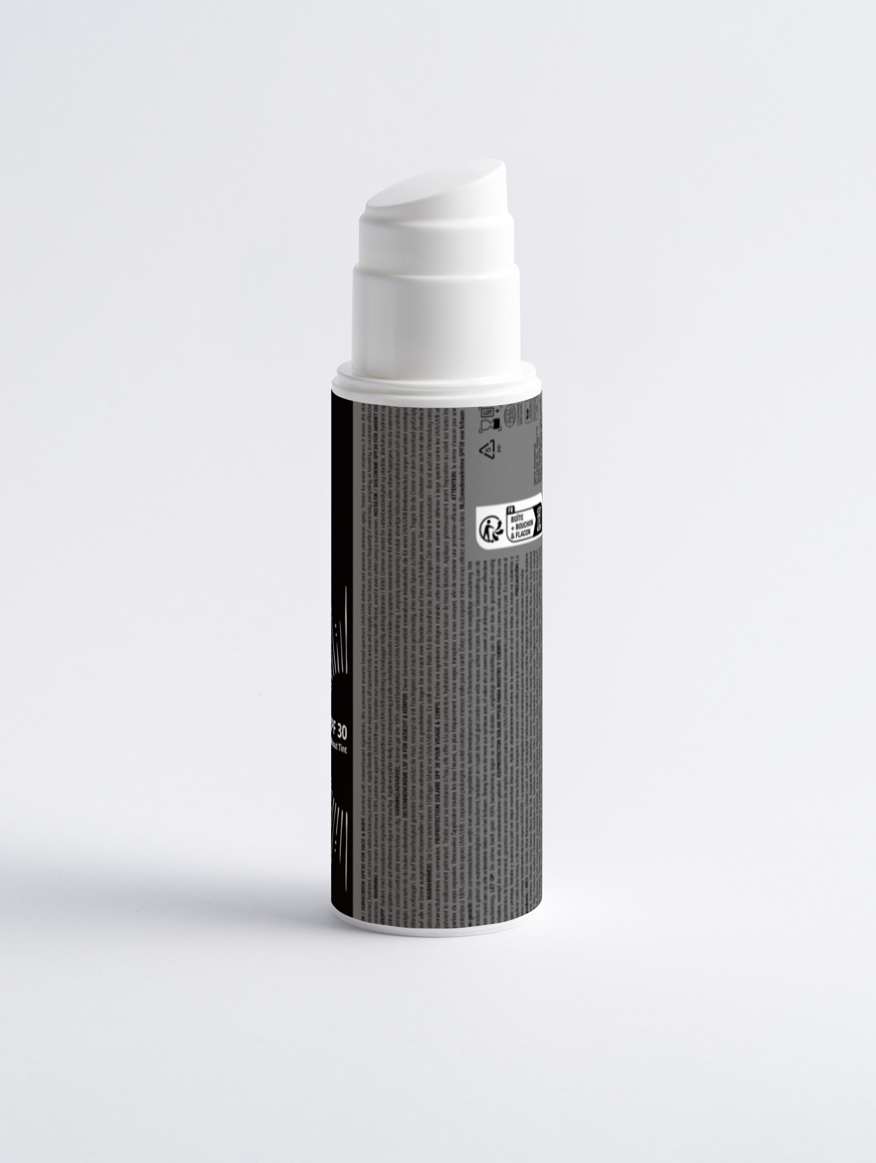 Mineral Sunscreen SPF30 for Men for Face & Body, no tint