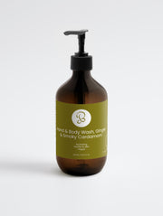 Hand & Body Wash, Ginger & Smoky Cardamom