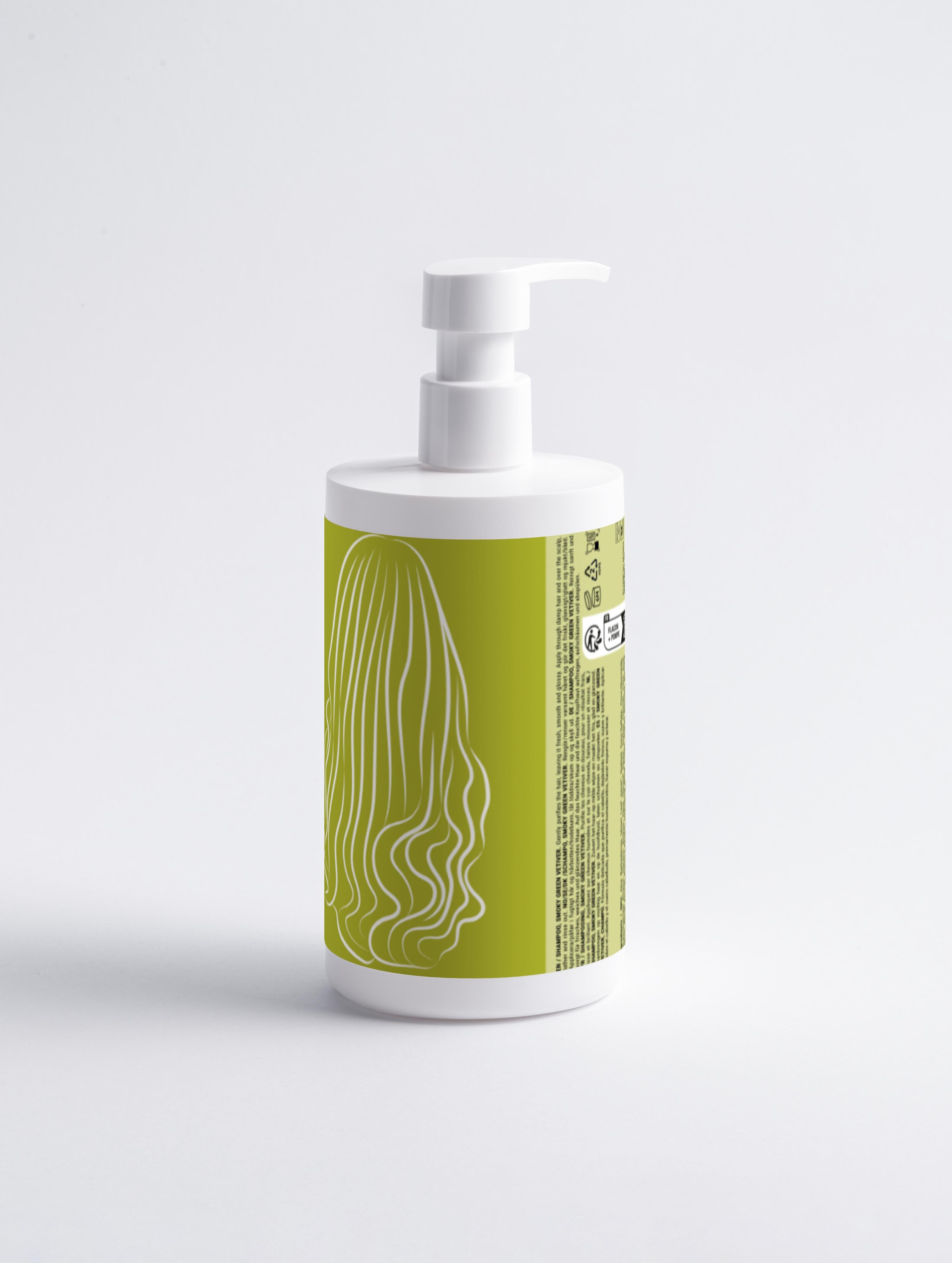 Shampoing Brillance, Vétiver Vert Fumé / Gloss Shampoo, Smoky Green Vetiver