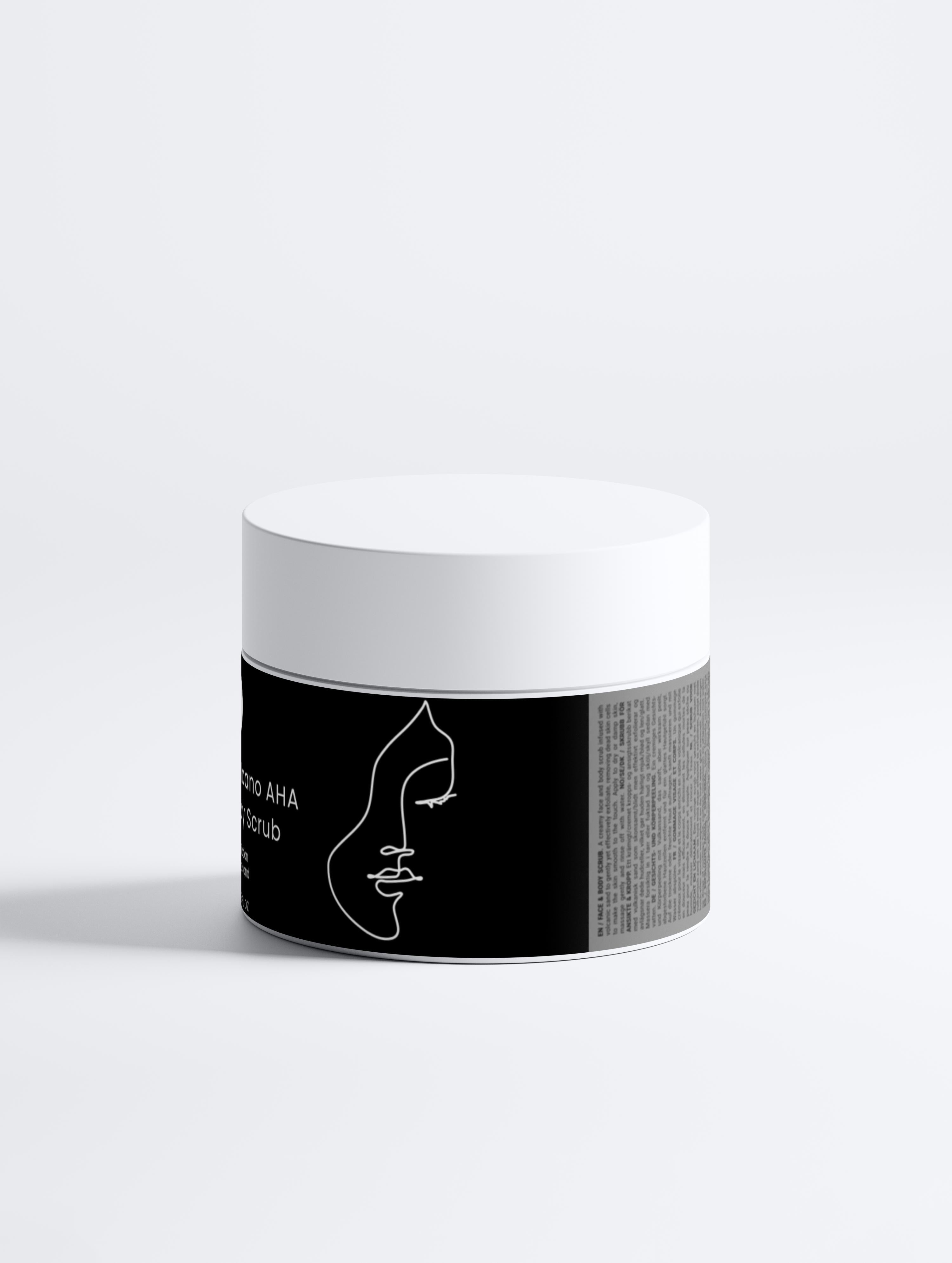 Icelandic Volcano AHA Face & Body Scrub